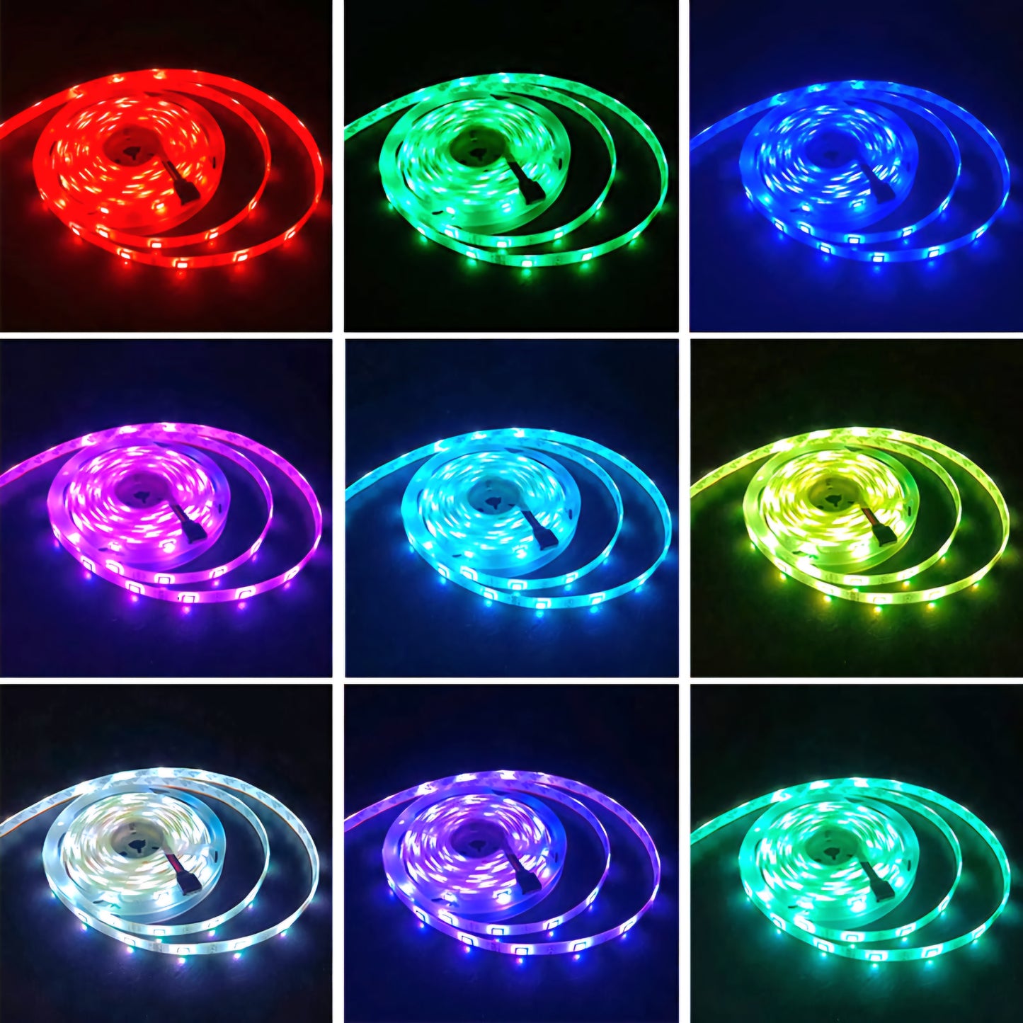 RGB LED pásiky s ovládaním - 3m/5m/10m/15m/20m/30m/40m